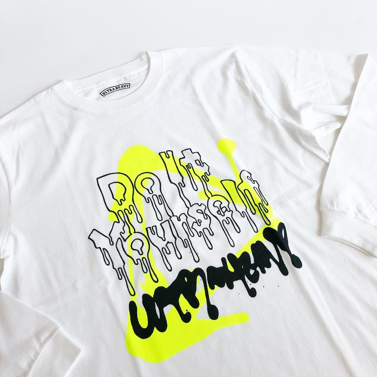 ULTRA HEAVY × GELCHOP / LONGSLEEVE TEE / ウルトラヘビー / ゲルチョップ / ロンT / イエロー