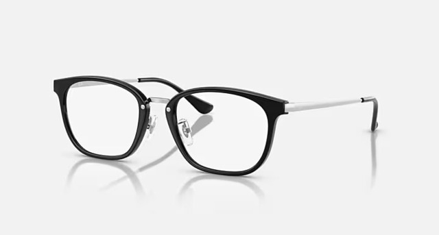 【Ray-Ban】ウエリントンコンビフレーム　ブラック