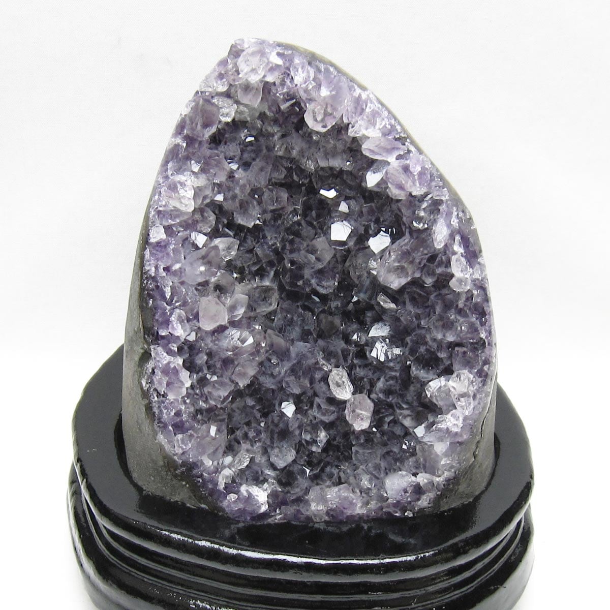 1.3Kg アメジスト 原石 ウルグアイ産 アメジスト クラスター amethyst 台座付属 一点物 182-8811