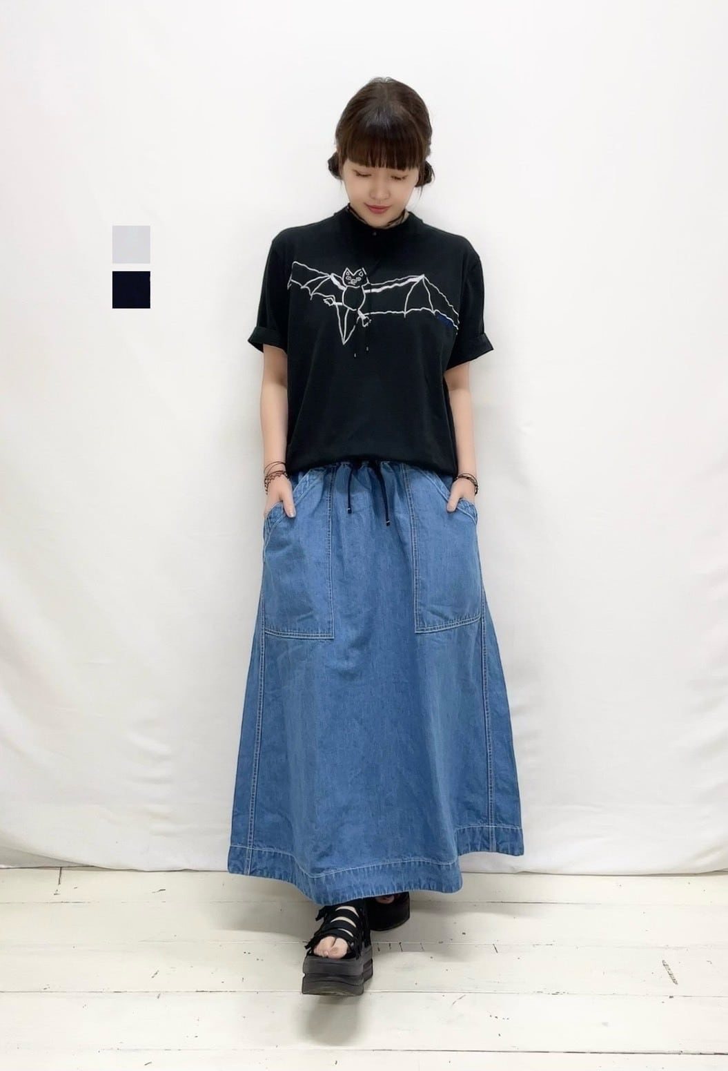 TIGRE BROCANTE】KOUMORI刺繍Tシャツ / KT-405-TPO-1 | syozikiya