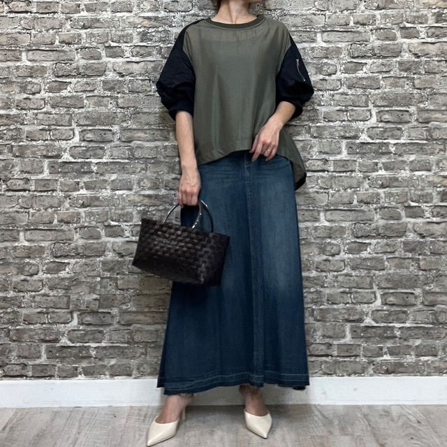 シアーMA-1トップス(キャミソール付き)