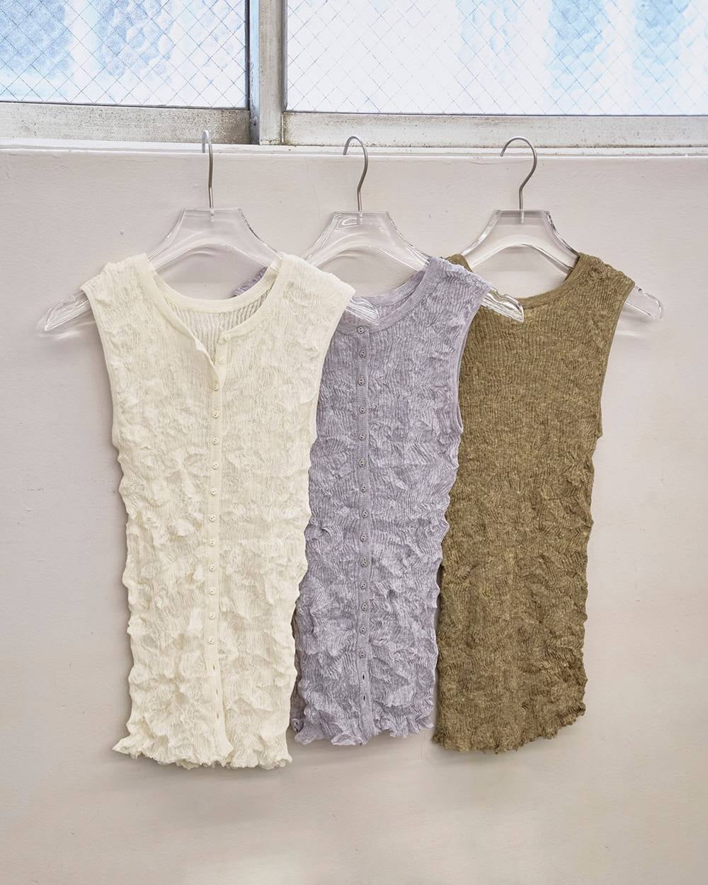 TODAYFUL トゥデイフル 2way Sheer Knitvest TODAYFUL／2way Sheer Knitvest | polne