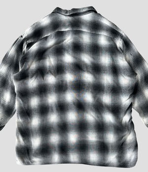 Vintage 50-60s Ombre Check Shirt