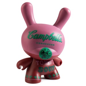 Warhol 8" Dunny Masterpiece-Campbell’s Soup