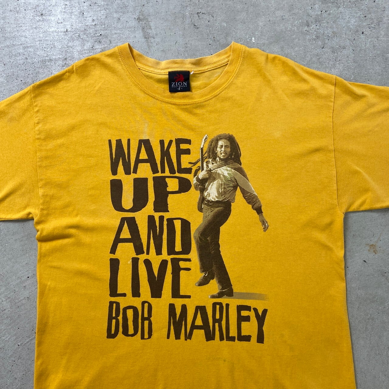 00年代 BOB MARLEY ボブマーリー レゲエ アーティスト プリントTシャツ 