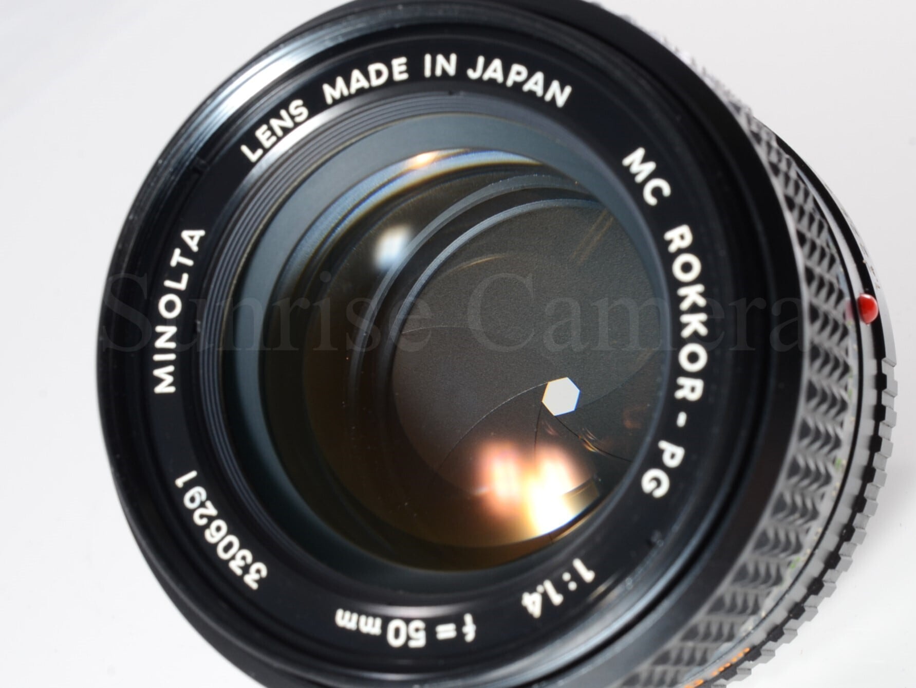 MINOLTA MC ROKKOR PG 50mm F1.4 ミノルタ (60872) | サンライズカメラ