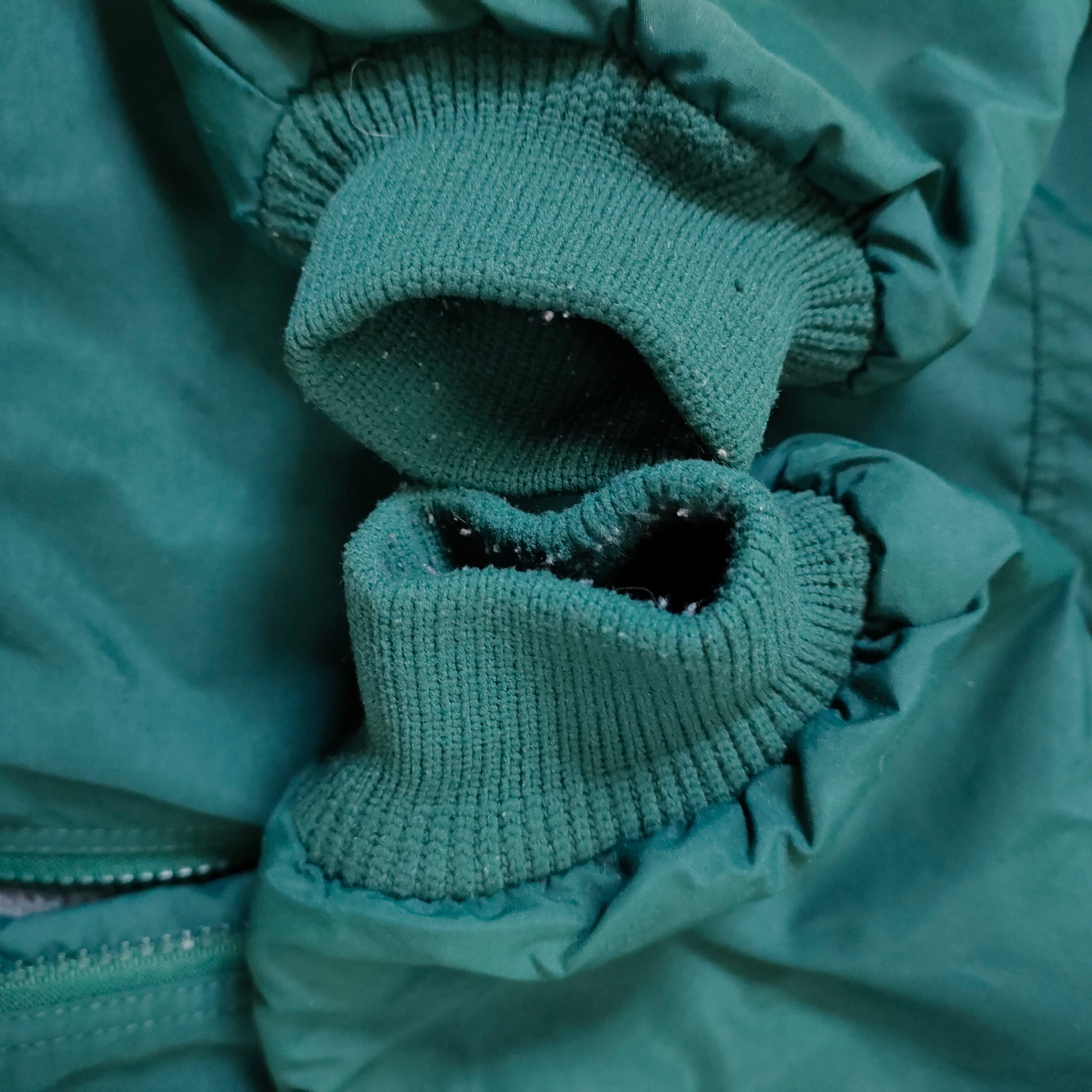 90s patagonia shelled synchilla hunter green L USA製 パタゴニア