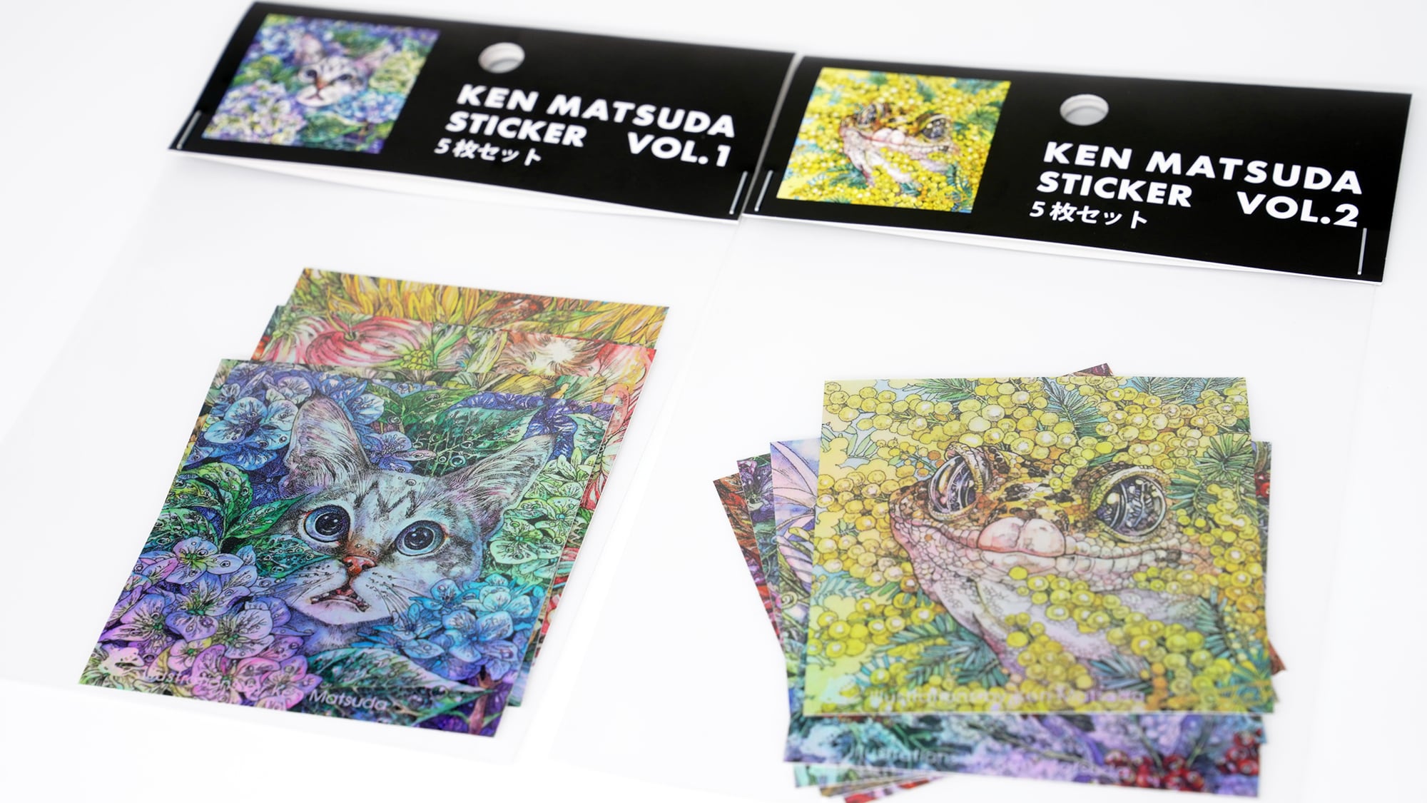 ホログラムステッカーセット(5枚) | KEN MATSUDA ONLINE STORE