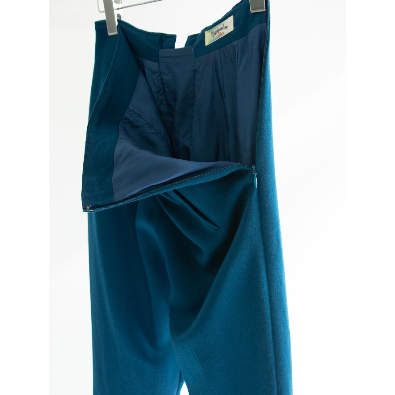 【Composition by KENZO】Made in Japan 100% Wool Cropped Tapered Pants(ケンゾー 日本製 クロップド テーパードウールパンツ)