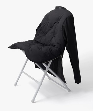 beta post / B02LEJK-27 CHAIR CUSHION HUNTING JACKET (BLACK)