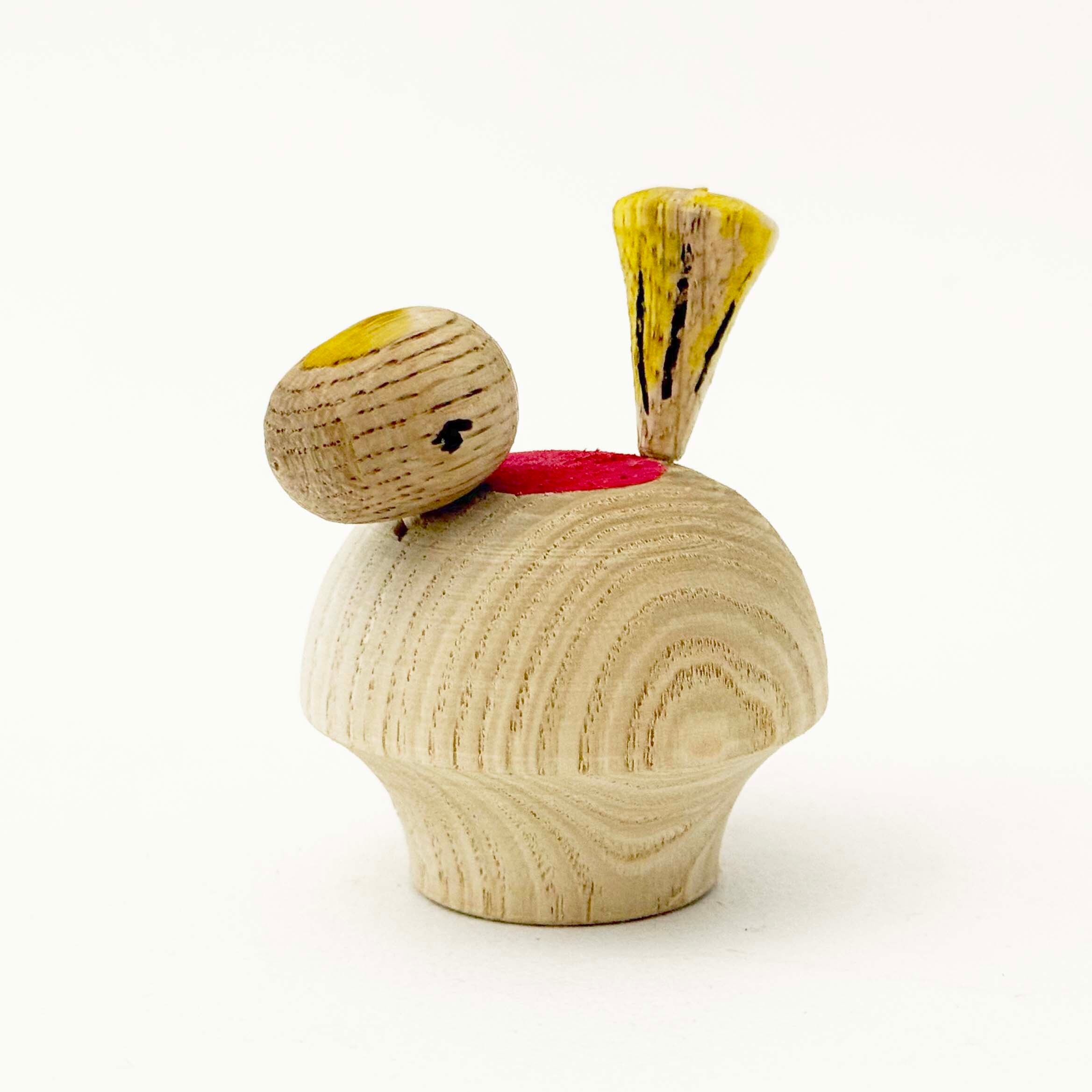 今晃工人本人型こけし（馬）