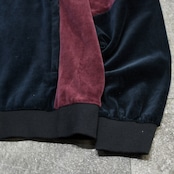 Norm Thompson switching design velour track jacket