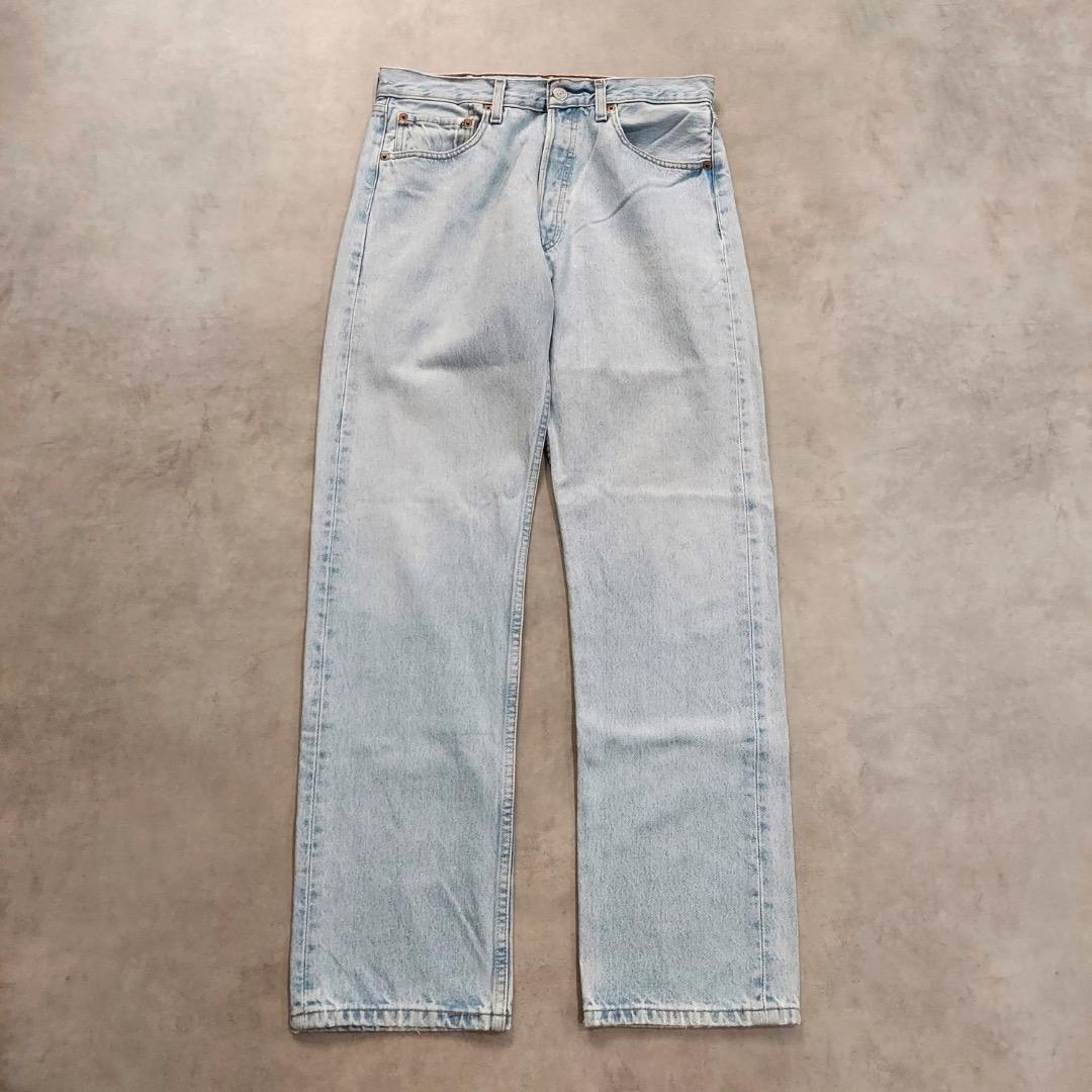 リーバイス501 Levis W32 ブルーデニム 青 00s 古着 18121
