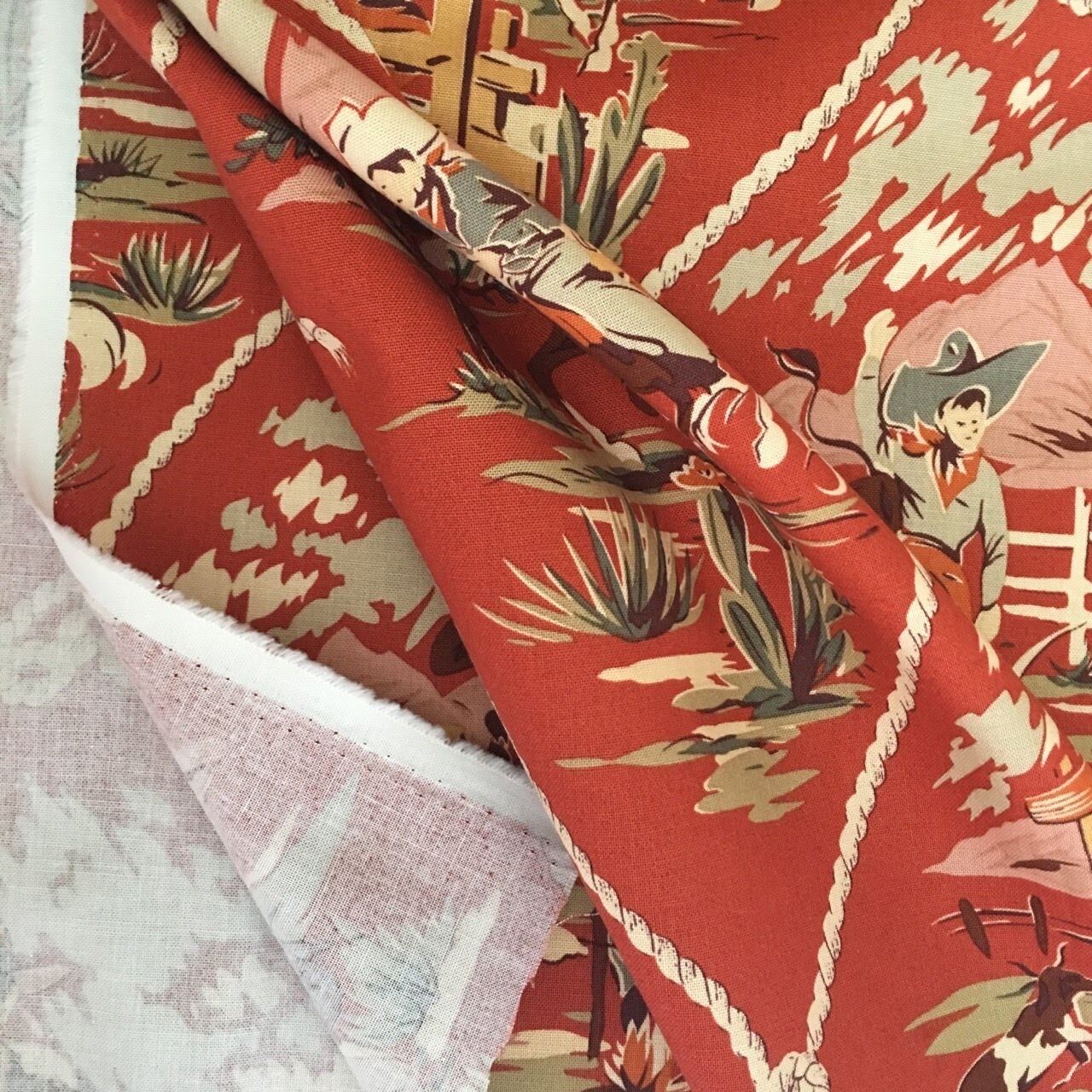 ALEXANDER HENRY -roping ranch scenic- | りんごちっく