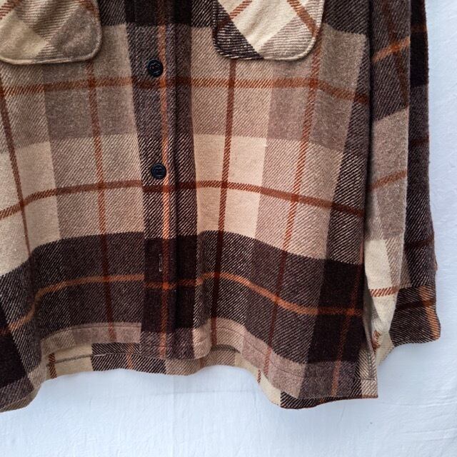 1960~70s Arrow Wool CPO Shirt Made in USA / アローアンカーボタン