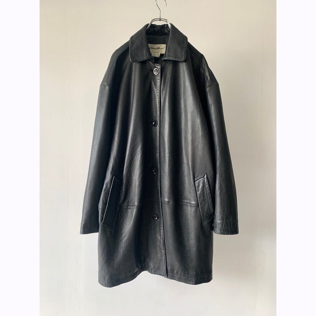 EddieBauer- leather car coat | ROOT online