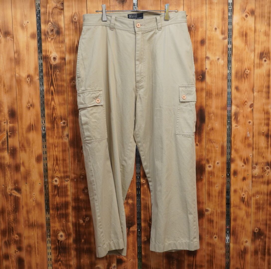 90s ralphlauren カーゴパンツ W32/ラルフローレン | 古着屋youth vintage