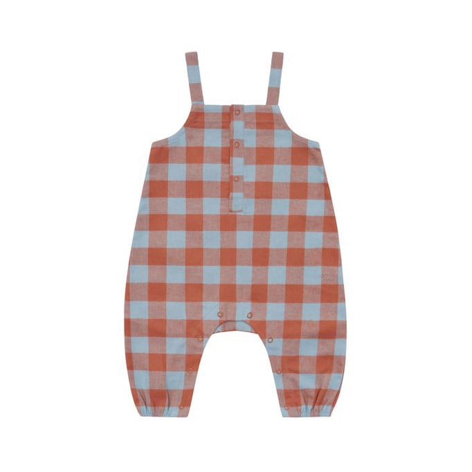 organic zoo / Maple Gingham Salopettes / 3-6M