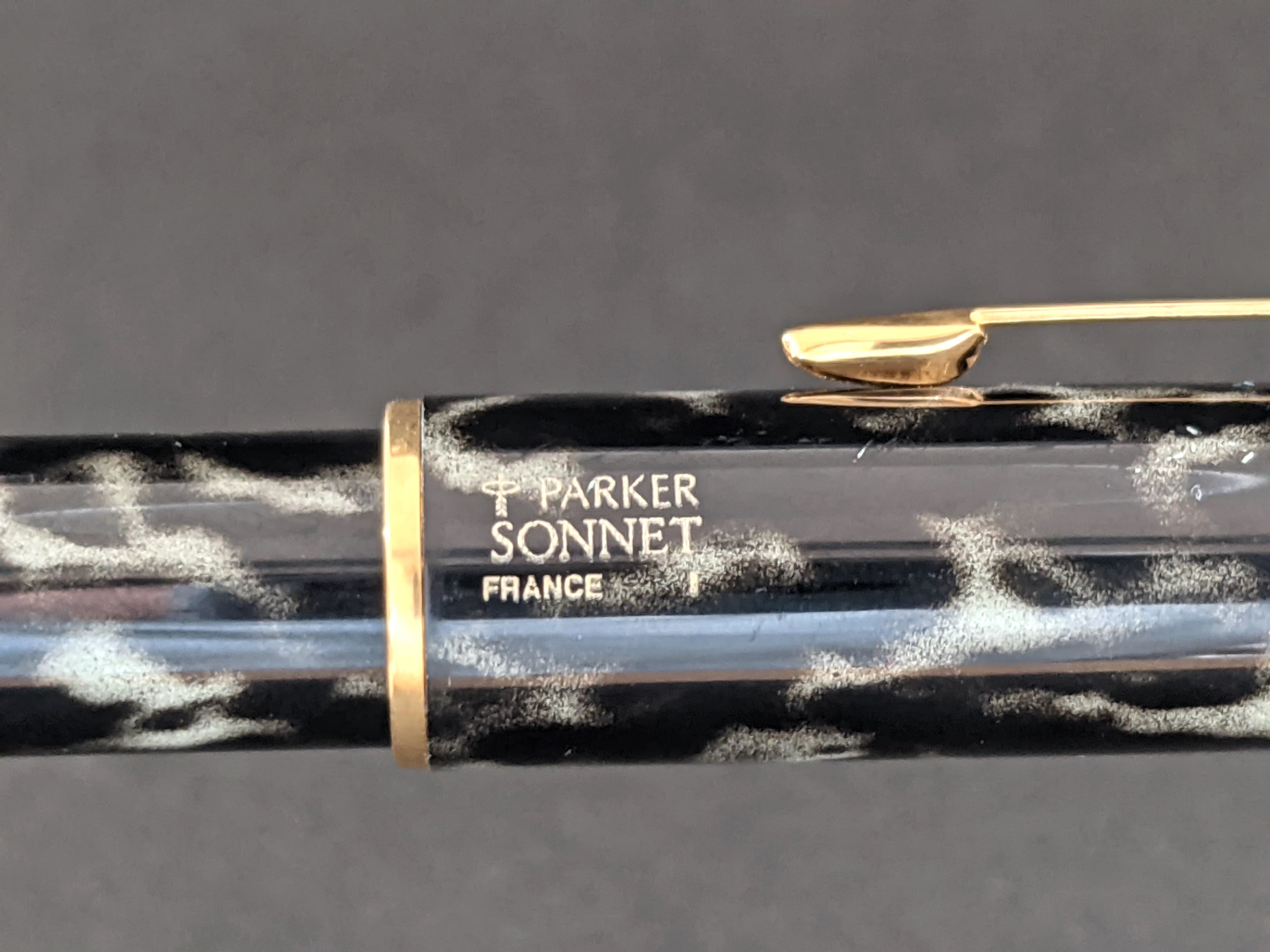 1994　パーカー ソネット ムーンビーム　PARKER SONNET　（細字）　18K　　　　　02377＊ | 川口明弘の調整万年筆  powered by BASE