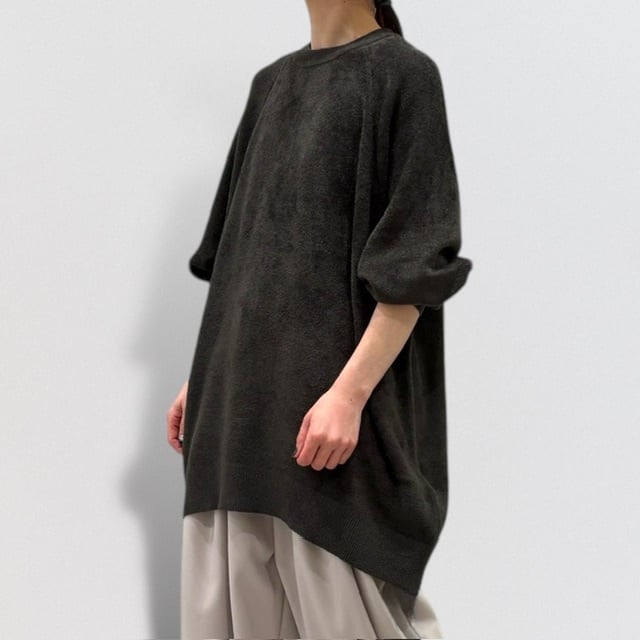 mizuiro ind mole yarn raglan slv pullover | CoCo Cuore