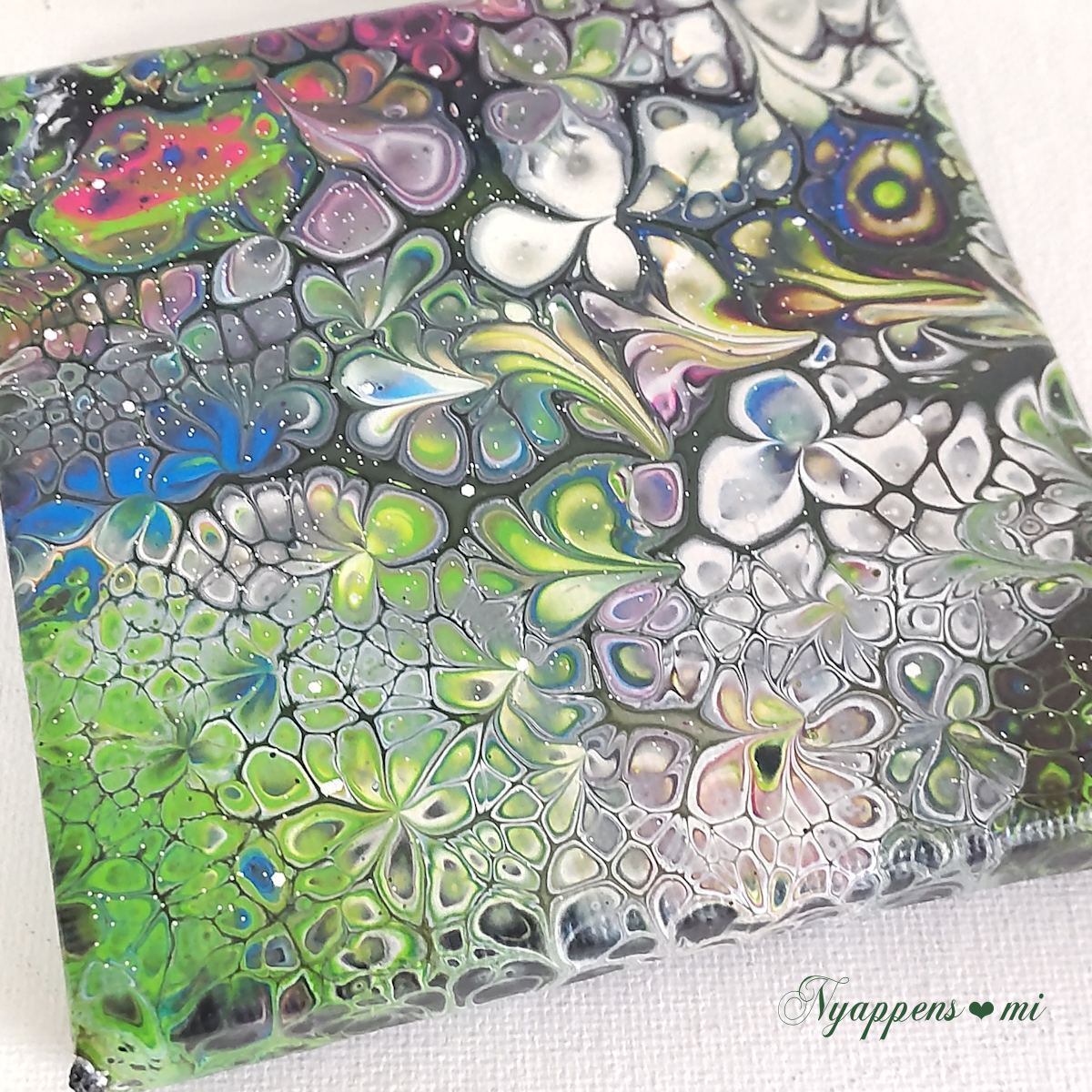 フルイドアート（未知なる植物）