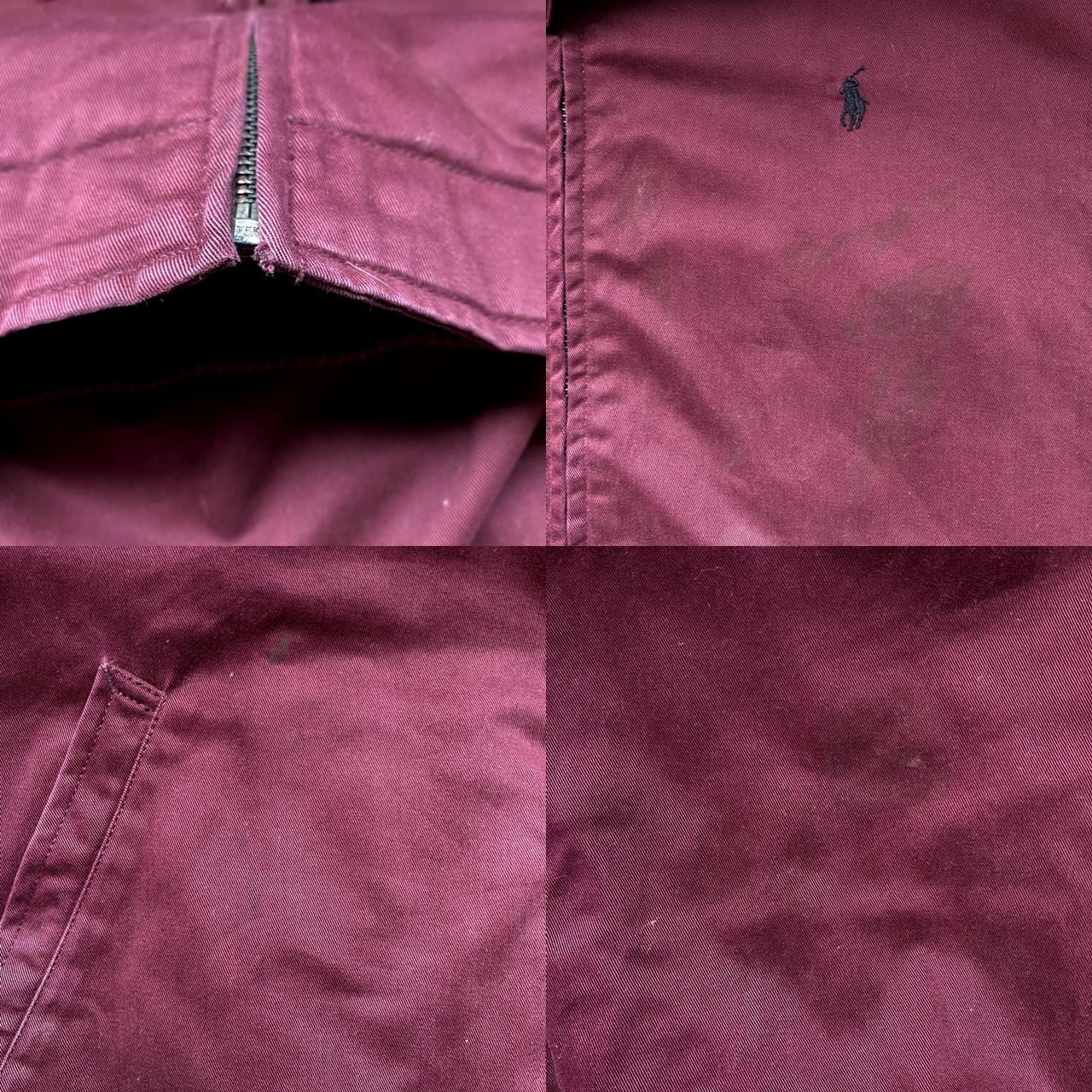 ポロバイラルフローレン スイングトップ メンズM 古着 Polo by Ralph