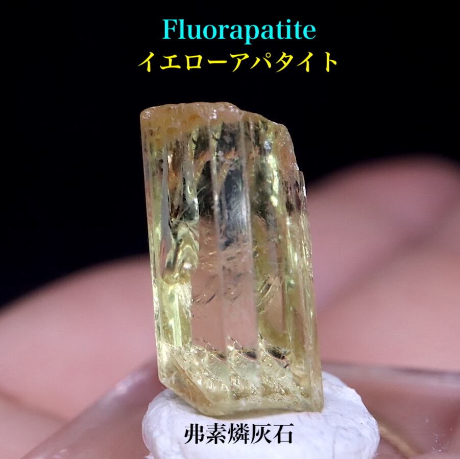 鉱物標本(弗素燐灰石) Fluorapatite