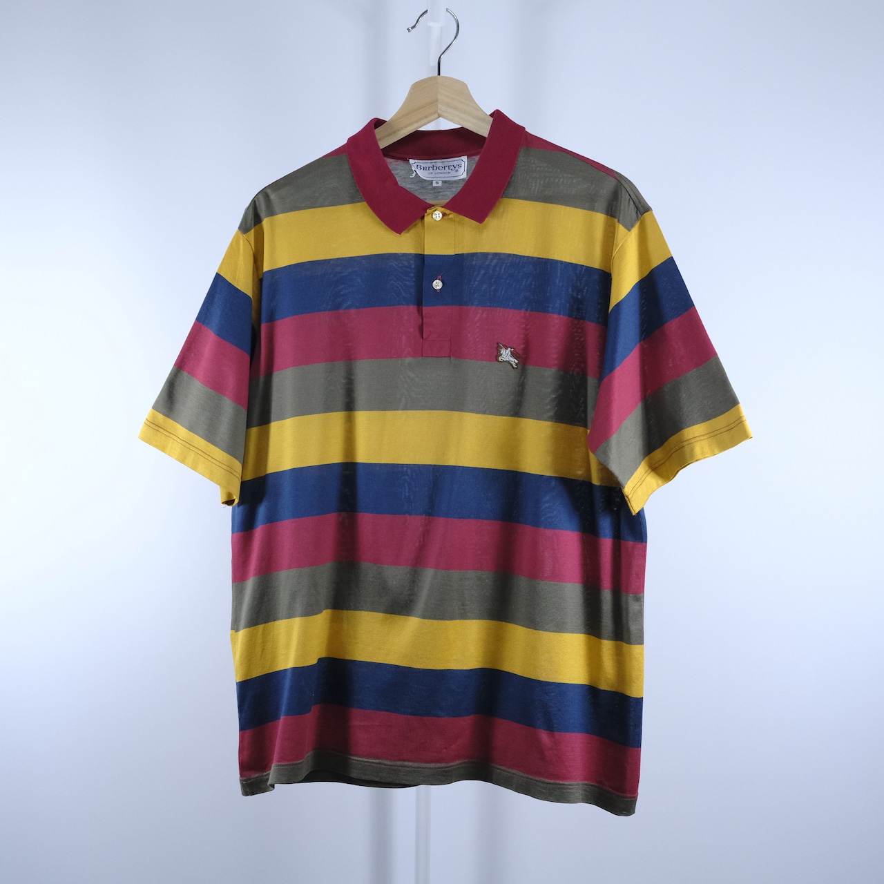 "BURBERRY’S" Striped Polo Shirts
