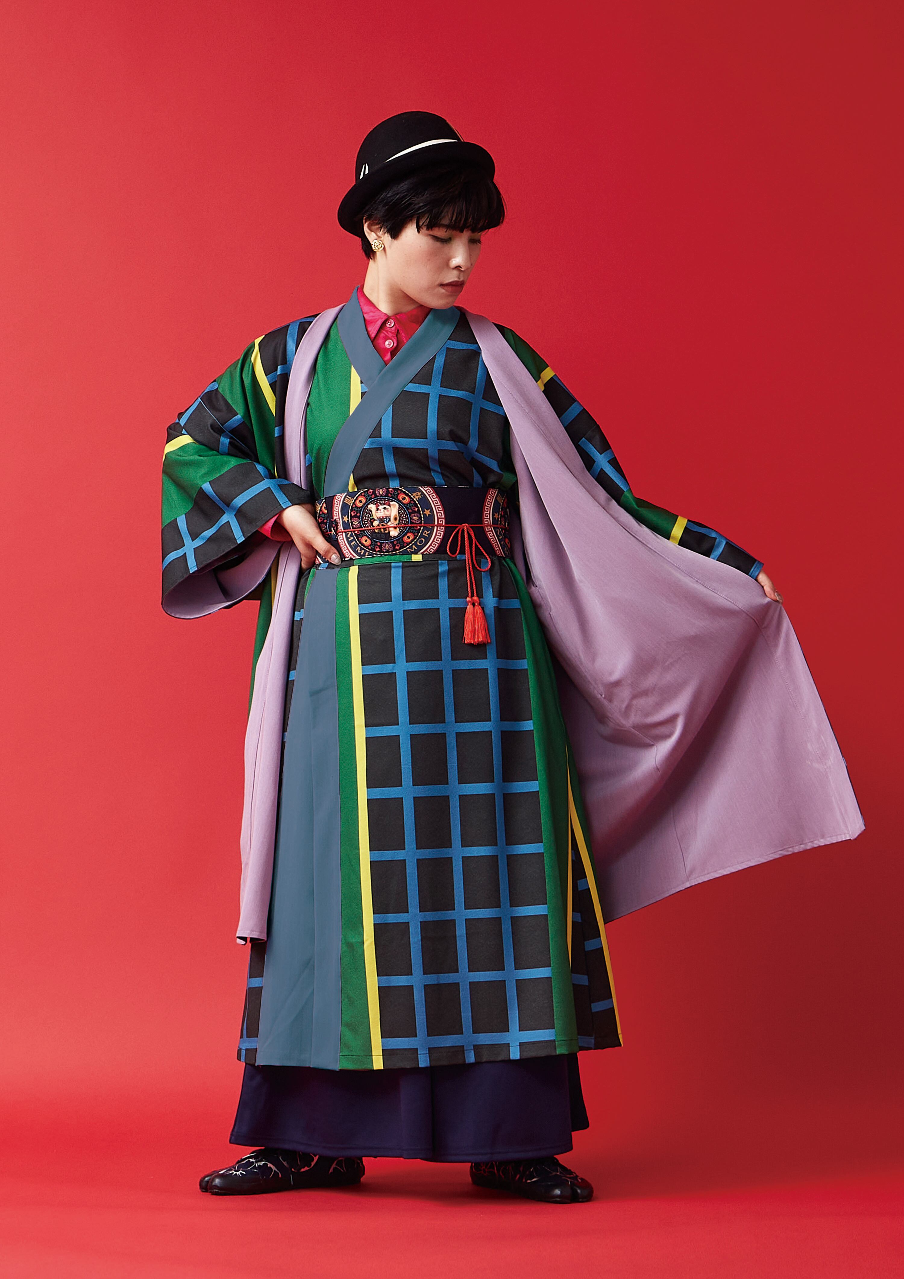 倭物やカヤ×重宗玉緒コラボ モダンキモノ羽織 KOUSHI | 重宗玉緒 WEB SHOP