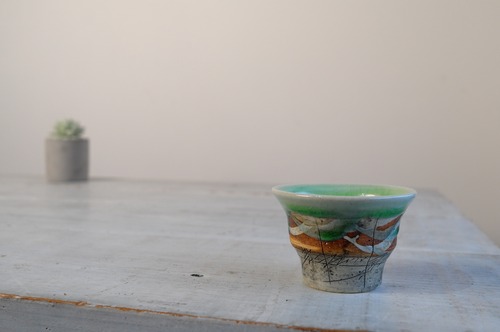 「マルチカップ  鶴琳窯 美濃焼」１個　全４色