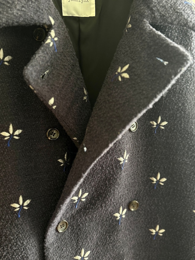 jonnlynx/JL225-CO1042 FLOATING JACQUARD COAT