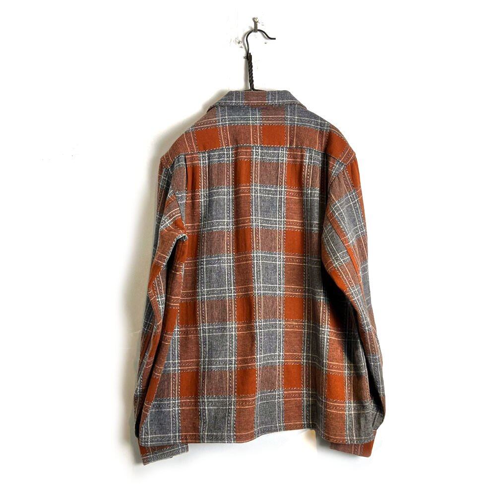 ENSENADA] Vintage Loop Collar Rayon Shirt [1960s-] Vintage Loop