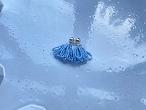 Smoky blue gray pierce