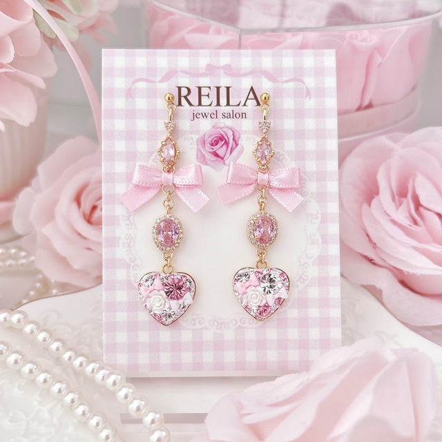 Princess baby pink♡ピアス/イヤリング