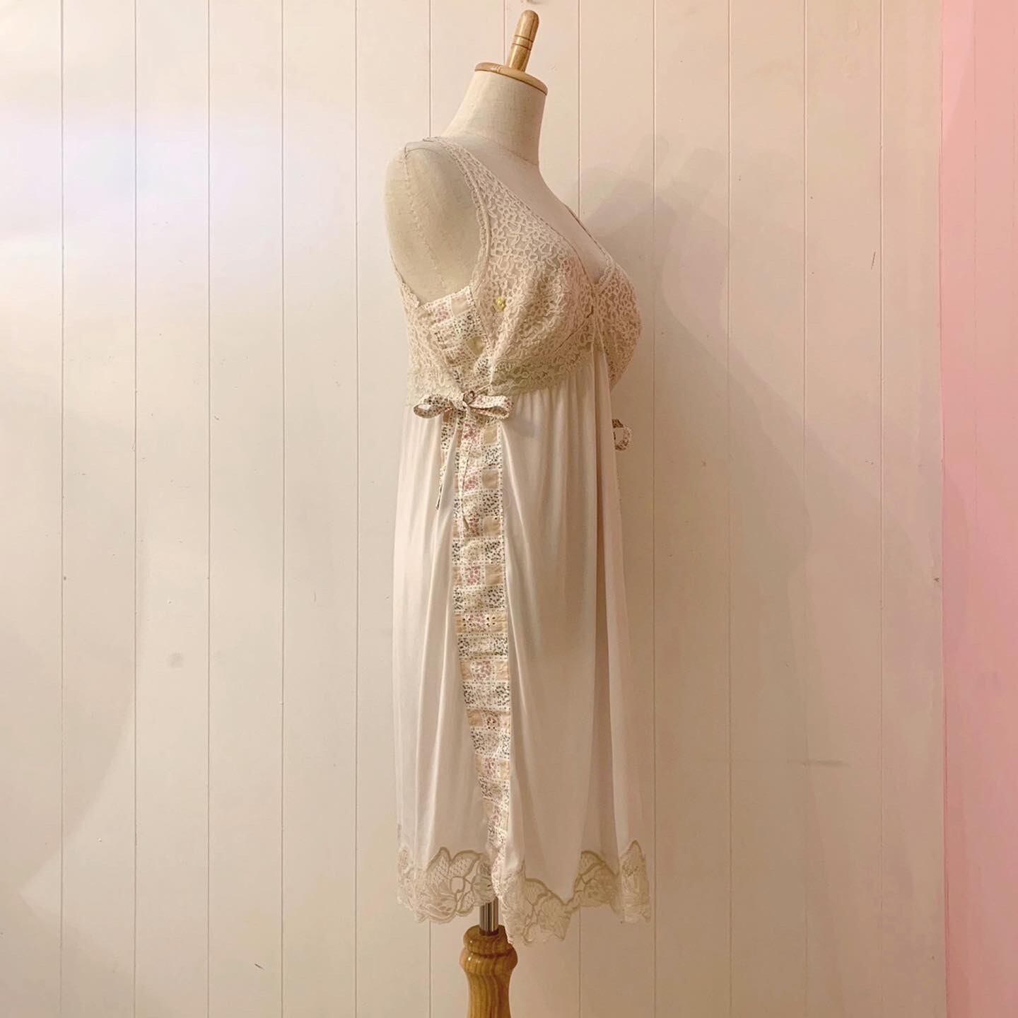 remake : lavender pollination lingerie tunic