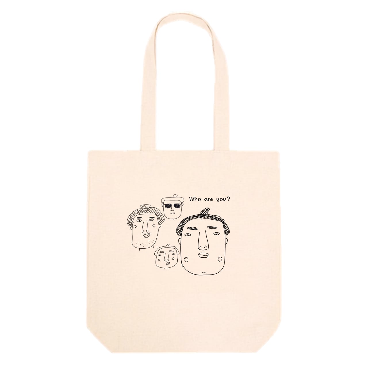 まわし店長画伯 じわるシリーズ 面白デザイン トートバッグ | まわし