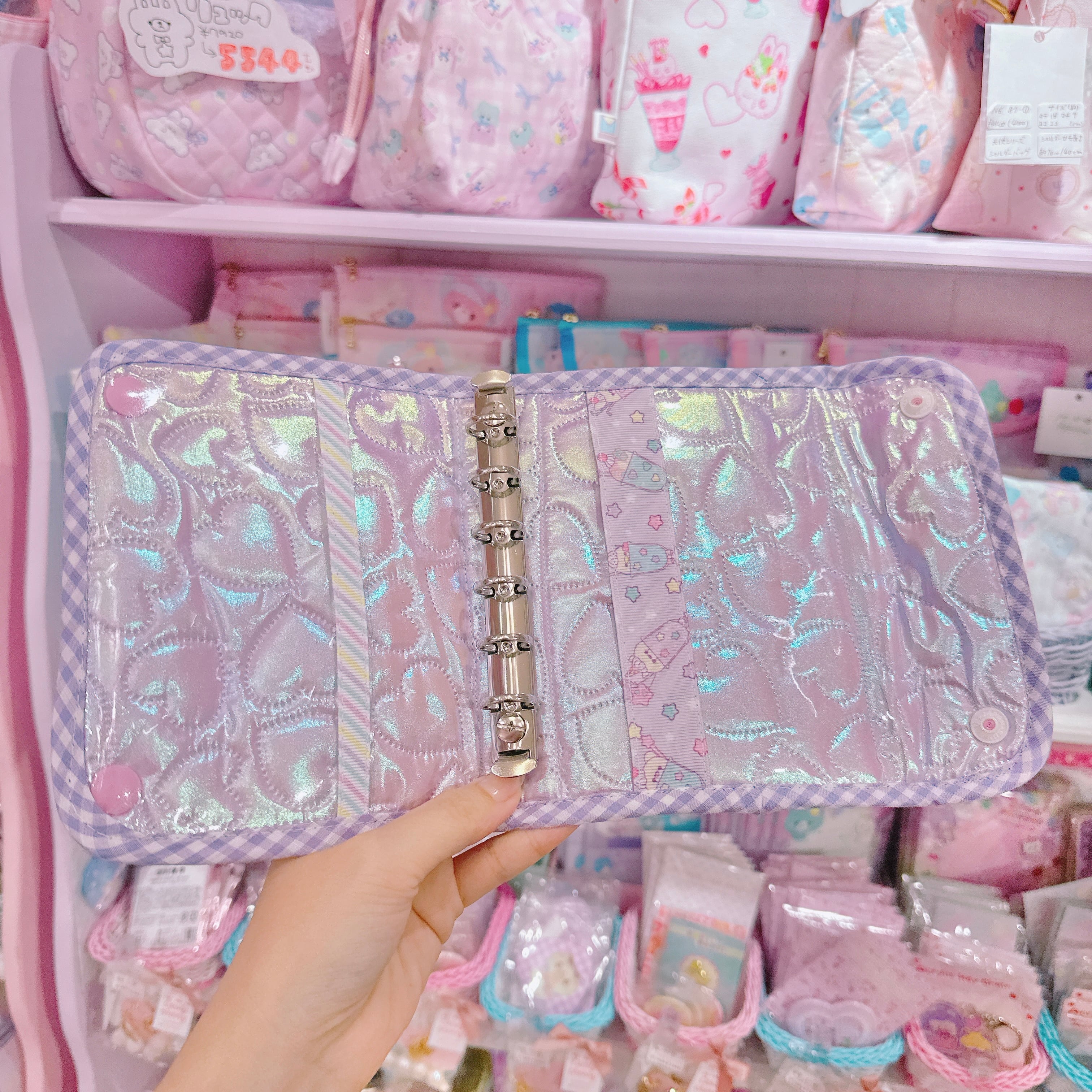 【R15】31-3シール帳(6穴バインダー)