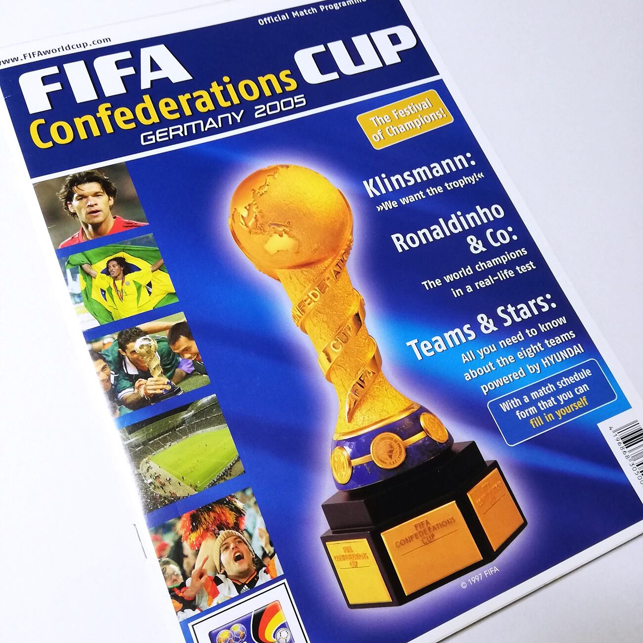 FIFAコンフェデレーションズカップ2005 ドイツ大会 公式プログラム 