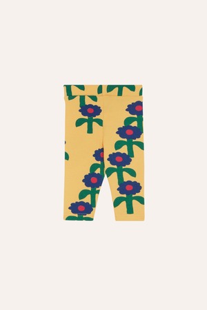 the campamento/Blue Daisies Baby Leggings