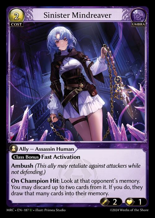 【MRC】:Sinister Mindreaver / MRC-187