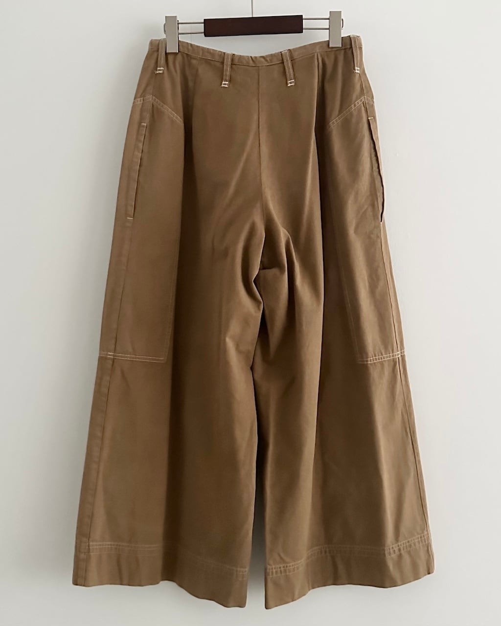 DRIES VAN NOTEN TUCKED WIDE PANTS | dear closet
