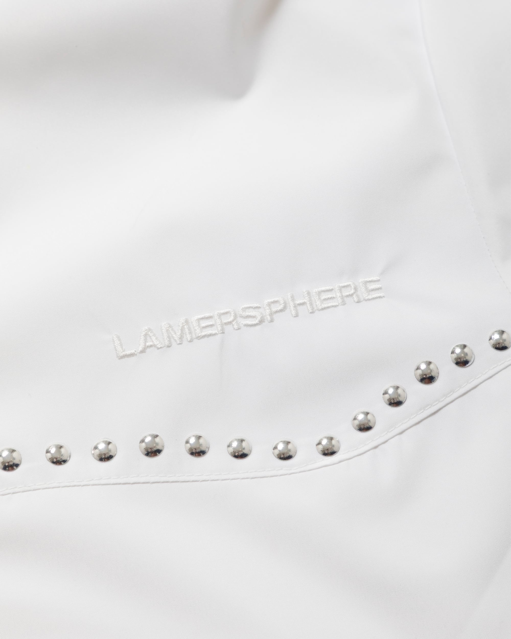 07.STUDS RUNNING JACKET (WHITE) | lamersphere