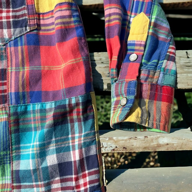 【KIDS】size: RALPH LAUREN cotton western shirt size:4T 4歳前後