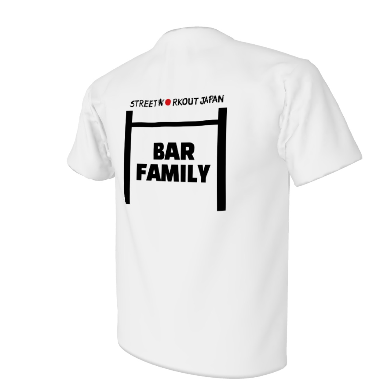 BAR FAMILY ドライTシャツ（白）