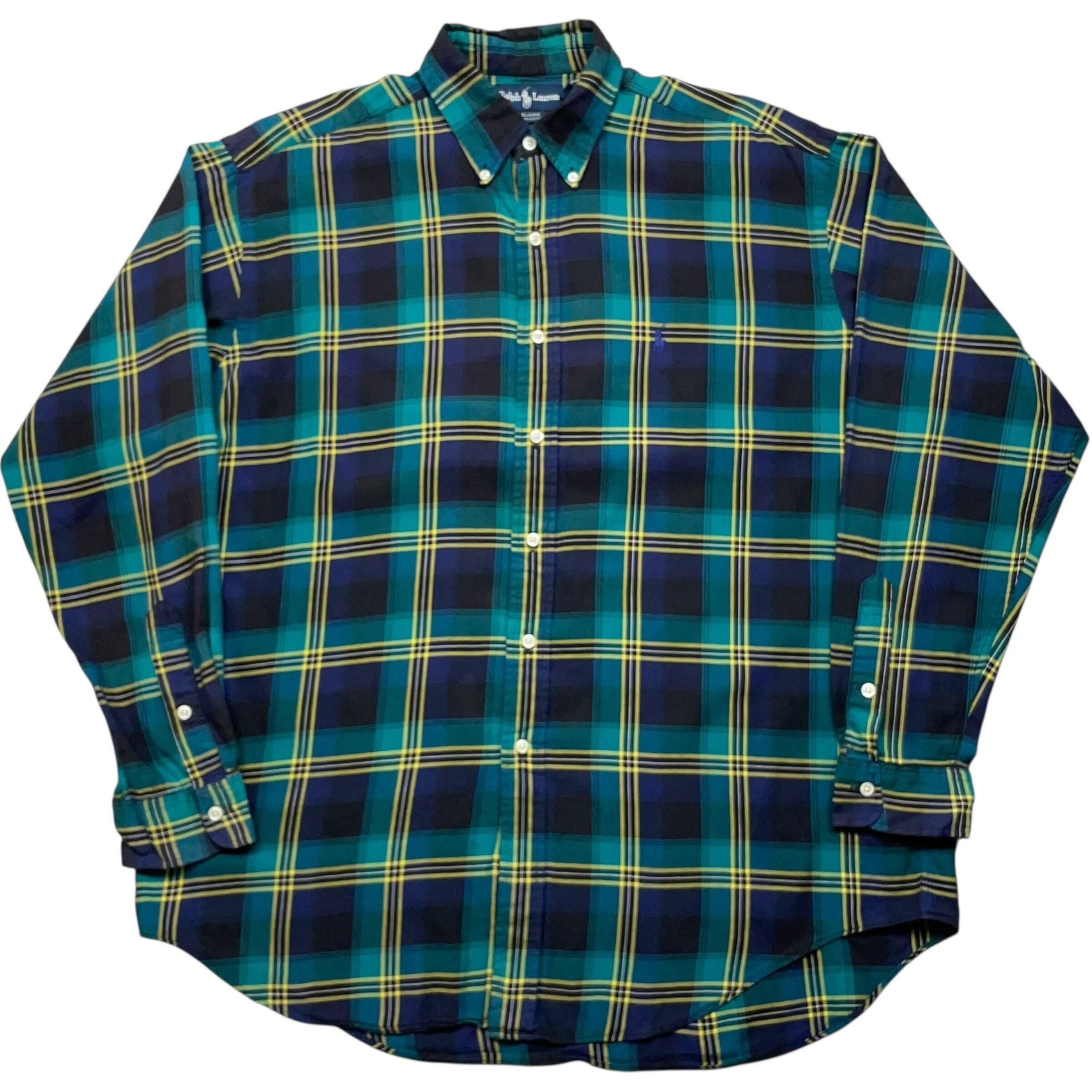 《L》 Polo by Ralph Lauren ポロバイラルフローレン BLAIRE チェックシャツ 長袖シャツ no.8818