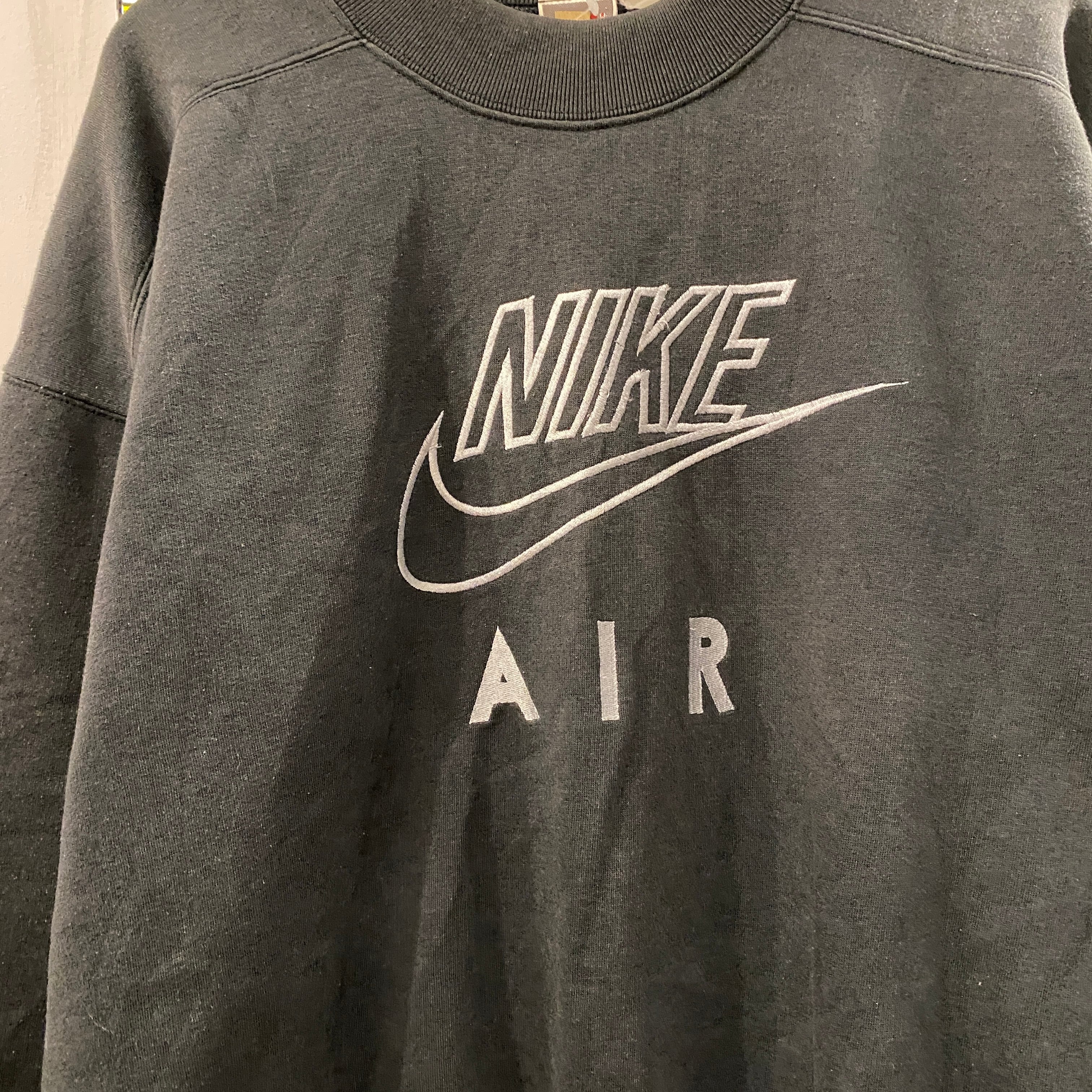 【USA製】90s ナイキロゴ　スウェットNIKE