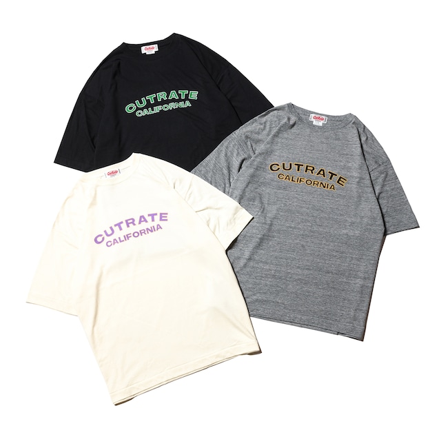 CUTRATE CA LOGO DROP SHOULDER S/S T-SHIRT