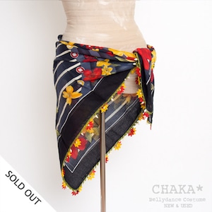 Oya Scarf／Red×Yellow