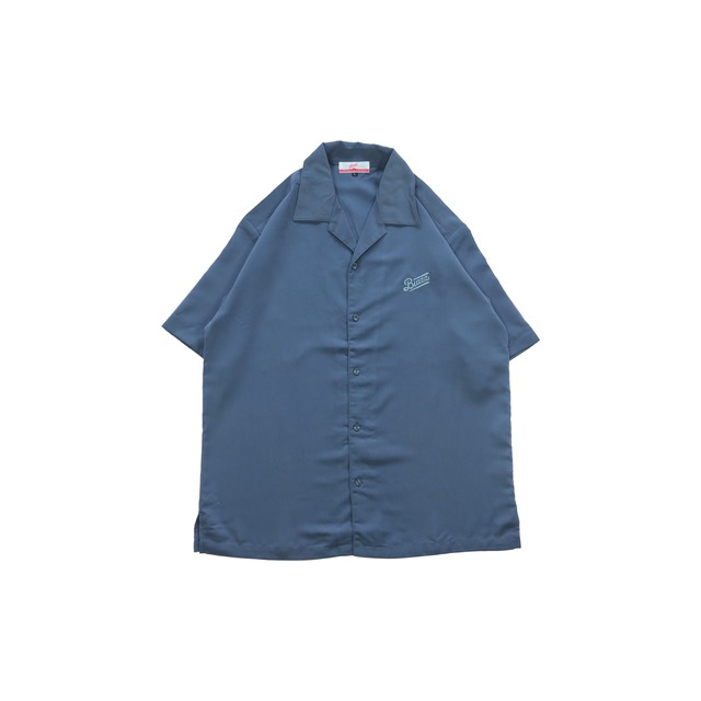 Fu-ji-Blazz Open Collar S/S Shirt [ASHBLUE]