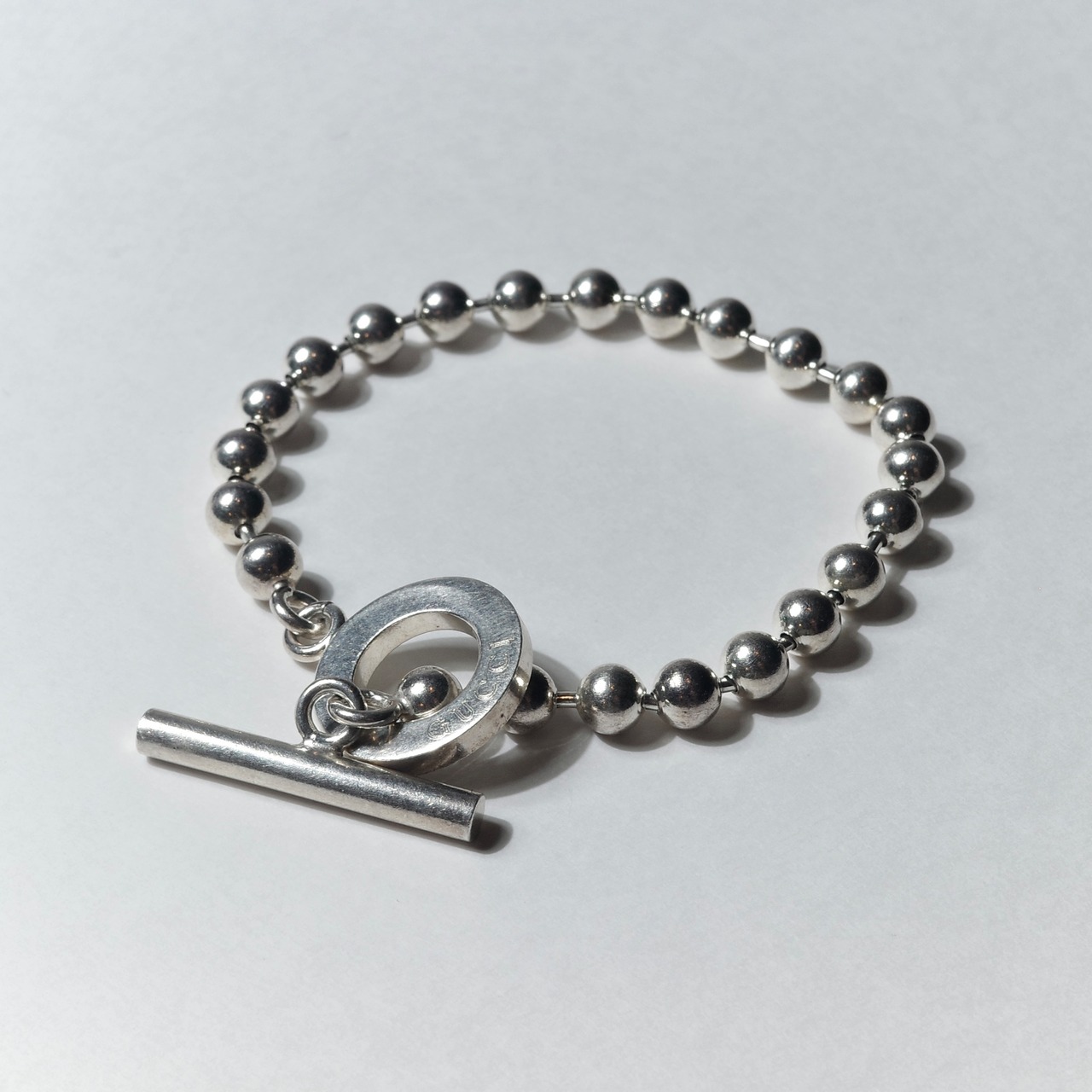 OLD GUCCI BALL CHAIN BRACELET